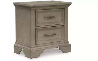two drawer night stand