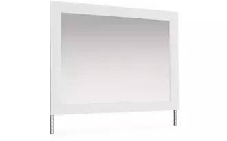 Ashley maeling bedroom mirror in white