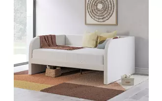 Ashley arloster f uph daybed pnl/rails/slats in tan