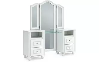Ashley kozlani vanity mirror in white