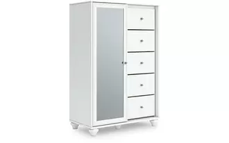 Ashley kozlani dressing chest in white