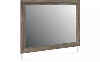 Ashley elbrim bedroom mirror in brown