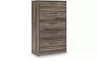 Ashley elbrim five drawer chest in brown
