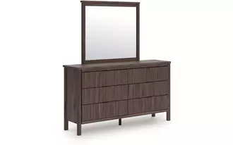 Ashley pamytta bedroom mirror in brown