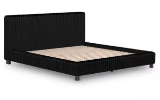Ashley zuraleus california king uph rails in black