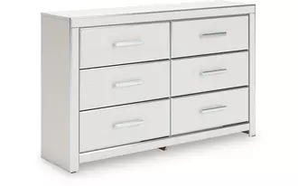 Ashley zuraleus six drawer dresser in white