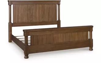 Ashley rowlenstown queen/king poster rails in brown