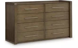 Ashley marxmore dresser in brown