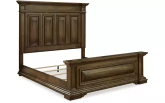 Ashley frantanna queen/king panel rails in brown