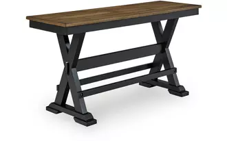 Ashley wildenauer large counter drm bench in brown/black