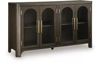 Ashley radkin dining room server in burnished brown