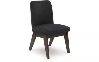 Ashley dilenno dining uph side chair (2/cn) in dark brown