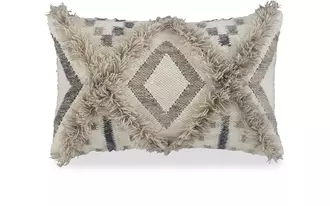 pillow liviah tan/cream/gray