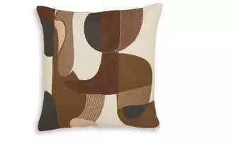 pillow (4/cs) hallam sienna/carmel/charcoal