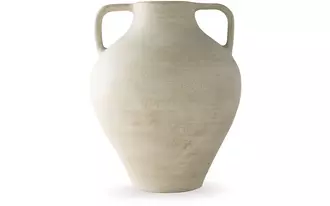 Ashley justy vase in antique beige