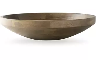 Ashley clayburg bowl in natural brown