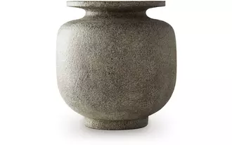Ashley jedwick vase in gray/brown