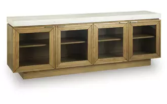 accent cabinet adanworth light brown/gray