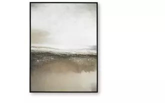 wall art siaking brown/gray/white