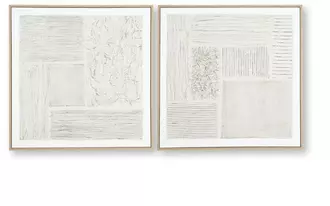 wall art set (2/cn) andorfield beige/black/white