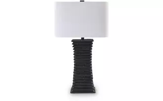poly table lamp (1/cn) golzar black