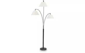 Ashley gibbswellner metal arc lamp (1/cn) in black