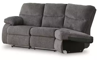 laf reclining loveseat museum pewter