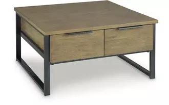 lift top cocktail table montia light brown