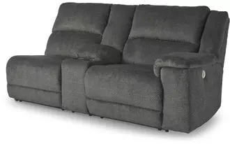 raf dbl rec pwr con loveseat keensburg smoke