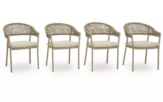 Ashley orchard beach arm chair with cushion (4/cn) in beige