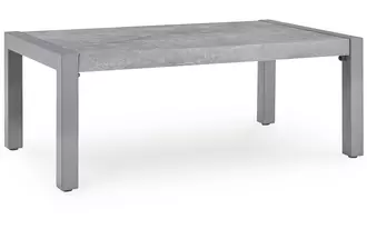 Ashley hurley park rectangular cocktail table in gray