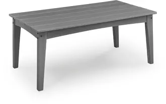 Ashley cove beach rectangular cocktail table in gray
