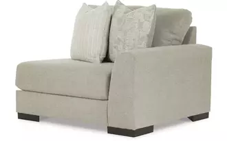 Ashley lyndeboro raf corner chair in wicker