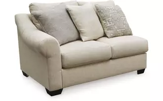 Ashley carnaby laf loveseat in linen