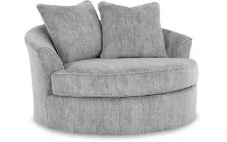 oversized swivel accent chair