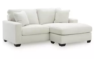 sofa chaise greenbriar ivory
