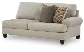 Ashley steelwater retreat raf sofa in latte