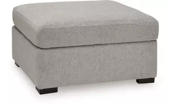 oversized accent ottoman modmax luxe flint