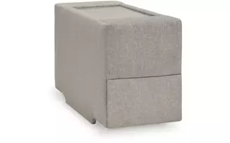 Ashley modmax luxe console with storage in flint