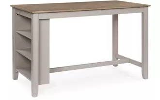 Ashley harperfeld rect dining room counter table in natural/gray