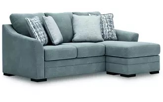 Ashley lealand heights sofa chaise in steel