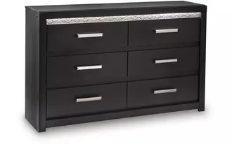 Ashley  six drawer dresser in 