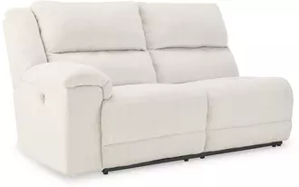 Ashley  laf reclining power loveseat in 
