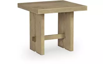 Ashley  rectangular end table in 