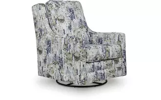 swivel glider accent chair  