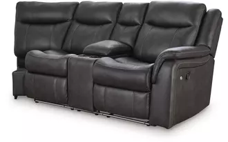 Ashley  raf reclining loveseat in 