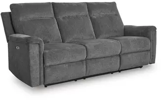 reclining power sofa  