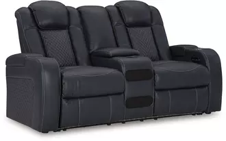pwr rec loveseat/con/adj hdrst  