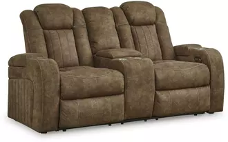 pwr rec loveseat/con/adj hdrst  