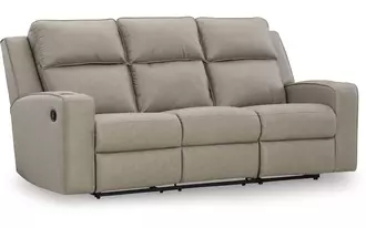 rec sofa w/drop down table  